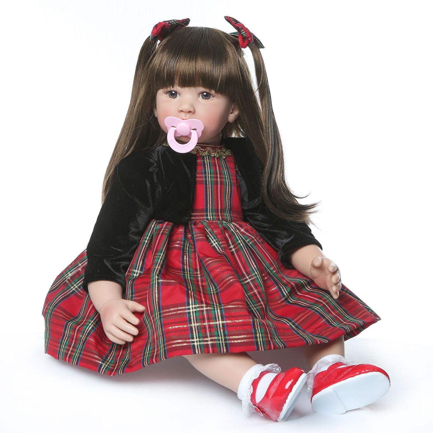 60 cm langes Haar süße Prinzen Reborn Puppe