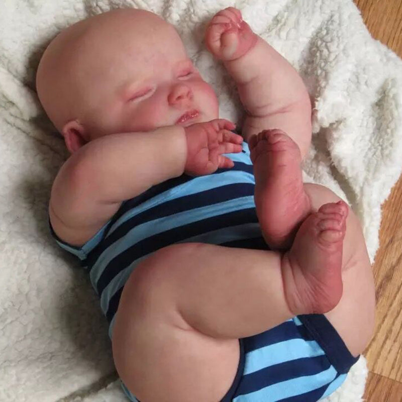 Kenneth 20 Zoll Rebornpuppen mit geschlossenen Augen-Joseph