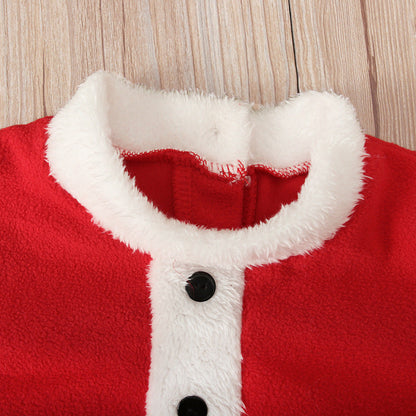 Weihnachtsmann-Kleidungsset für 20-22 Zoll Reborn Puppen