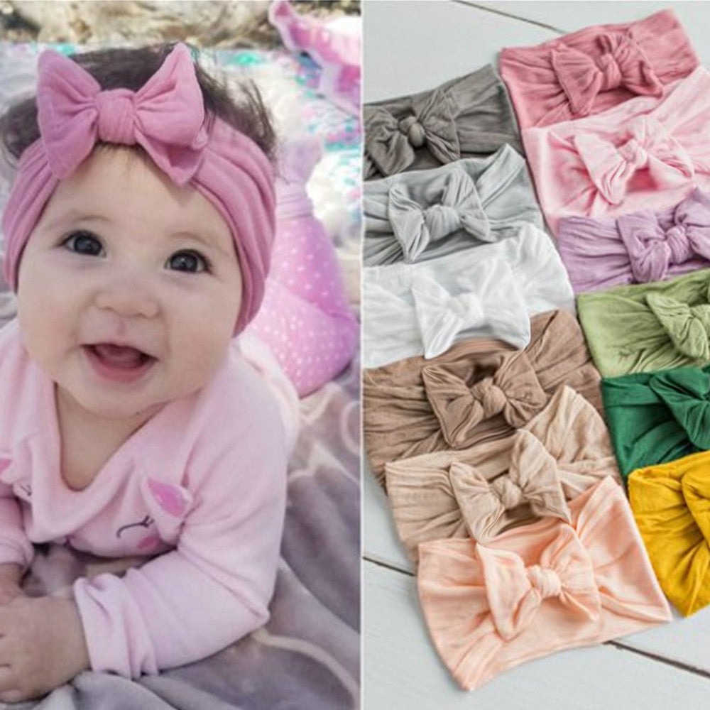 Haarband aus weichem Nylon mit Schleife