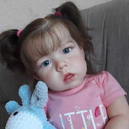 20 Zoll Süße Debbie Kurze Haare Offene Augen Reborn Puppe Mädchen-Liam