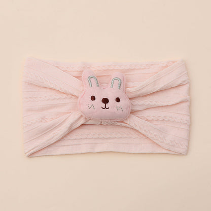 Niedliches Hasen-Baby-Stirnband aus Nylon