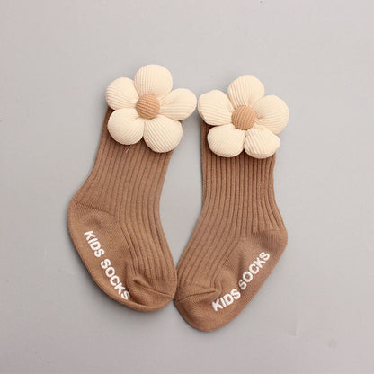 Süße Blume Baby Mütze und Socken 2-teiliges Set