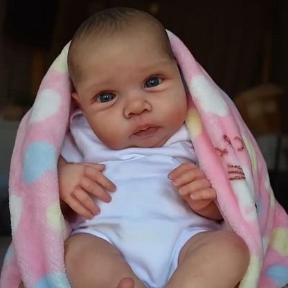 Martina Realistische 19 Zoll Reborn Puppe mit offenen Augen