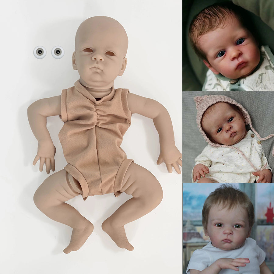 20 Zoll DIY Oskar Unbemalt Reborn-Puppen Kit
