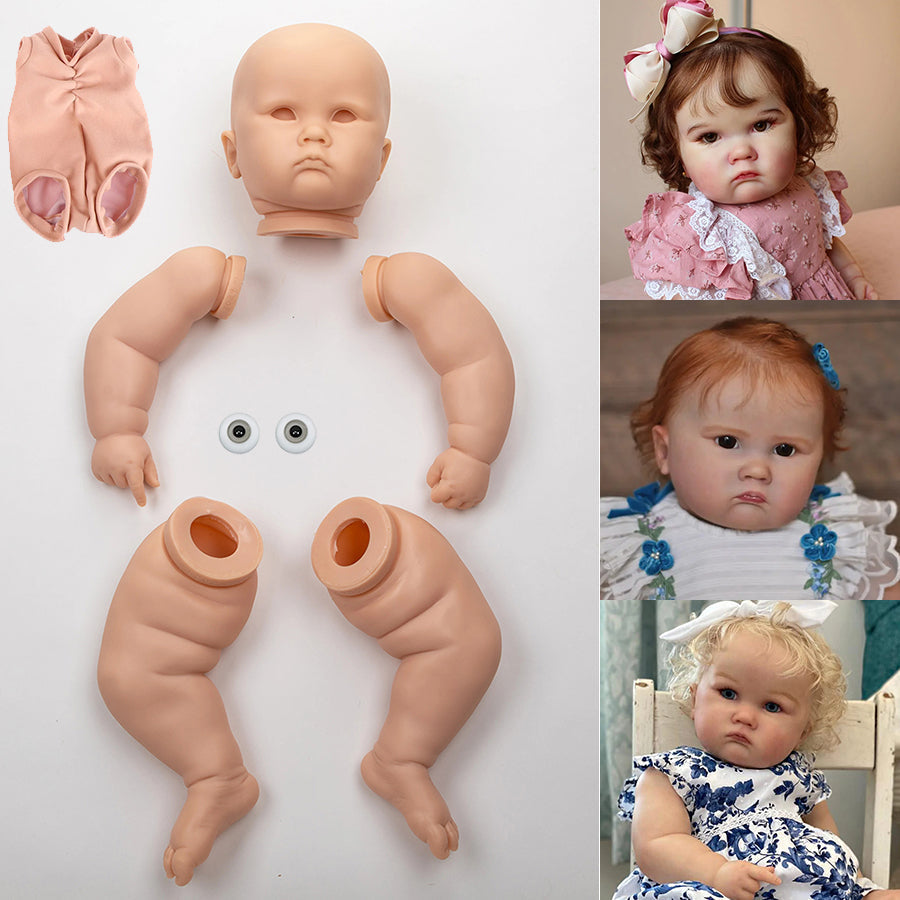 25 Zoll unlackiertes Charlotte Reborn-Puppen kit
