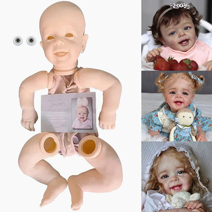 22 Zoll unlackierter Yannik Reborn-Puppen Kit