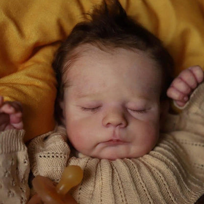 21 Zoll geschlossene Augen unbemalt Eric Reborn Puppenbausatz
