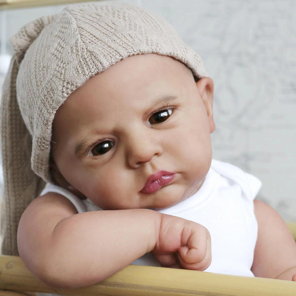 24 Zoll Claire Augen auf lebensechte Reborn Puppen