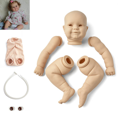 20 Zoll Maddie Offene Augen DIY Unlackiertes Reborn Puppe Kit