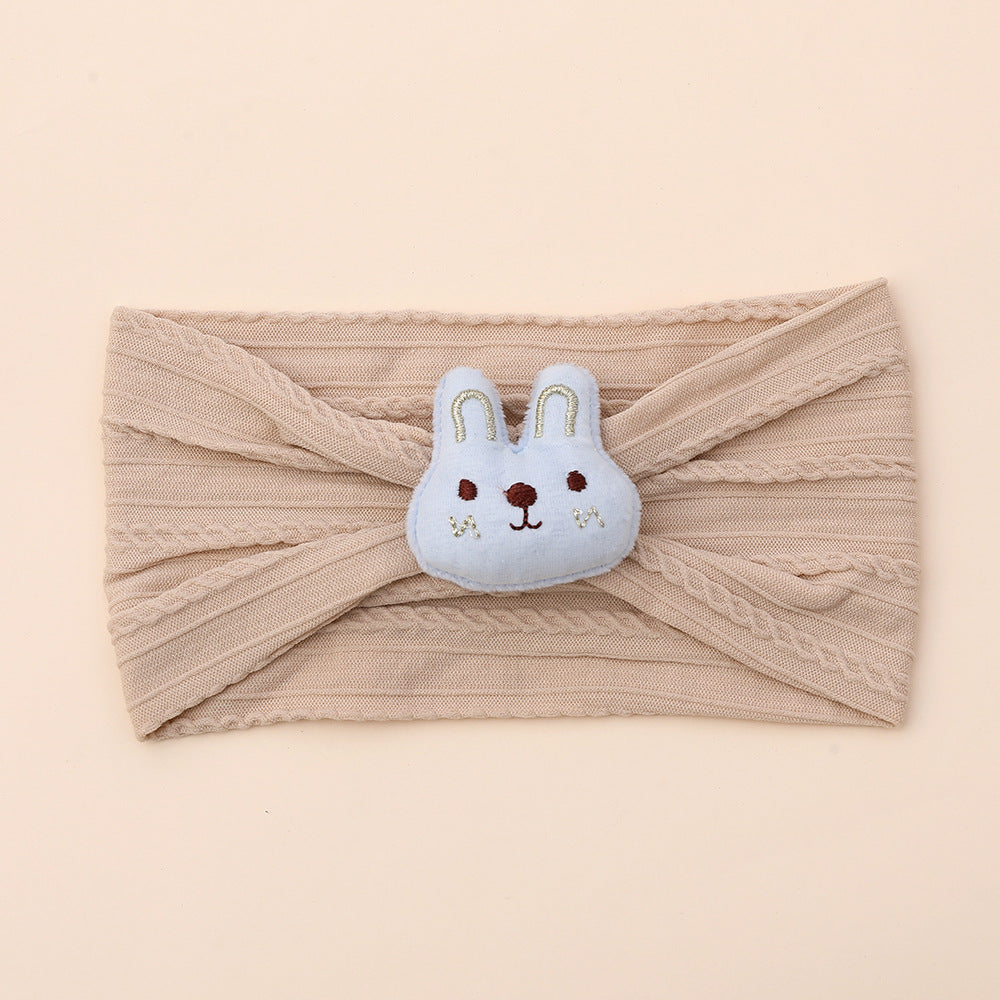Niedliches Hasen-Baby-Stirnband aus Nylon