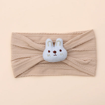Niedliches Hasen-Baby-Stirnband aus Nylon