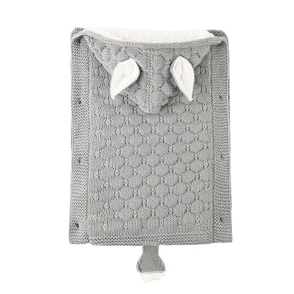 Warmer Strick-Fleece-Schlafsack für 17-24 Zoll Reborn Puppen