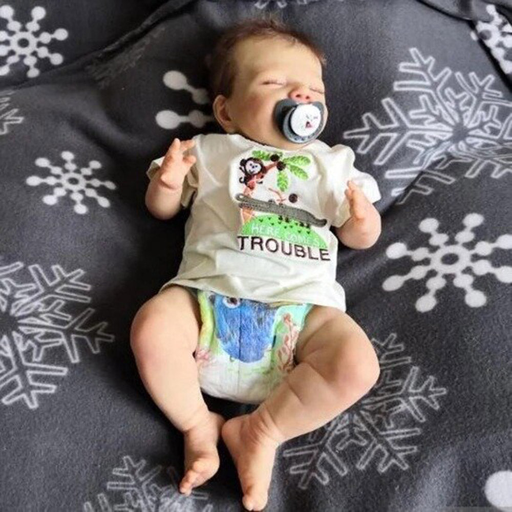 Realistische 20'' Wenig Schön Owen Reborn Baby Puppe Junge