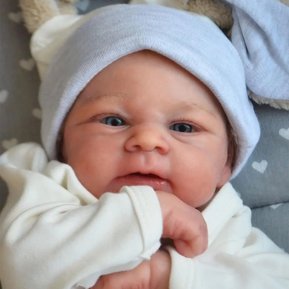 19 Zoll Öffne deine Augen Glenn Reborn Baby Junge