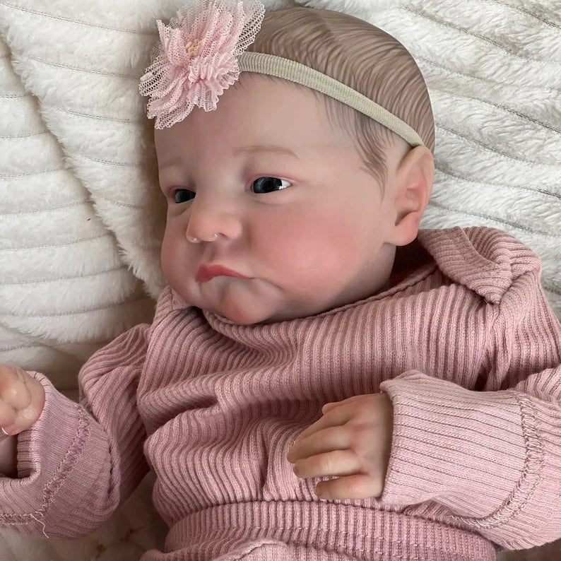 Beryl 18 Zoll realistische Reborn Puppen Mädchen mit offenen Augen