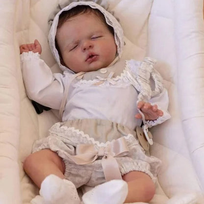 20 Zoll geschlossene Augen unbemalt Reborn Puppe Kit Luisa