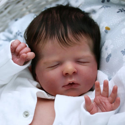 20 Zoll geschlossene Augen unbemalt Reborn Puppe Kit Luisa