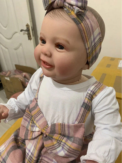 60 cm Myron Weicher Körper Reborn Puppe mit offenen Augen-Kodi