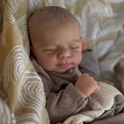 19 Zoll realistische Gail Geschlossene Augen Reborn Puppen-Pascale
