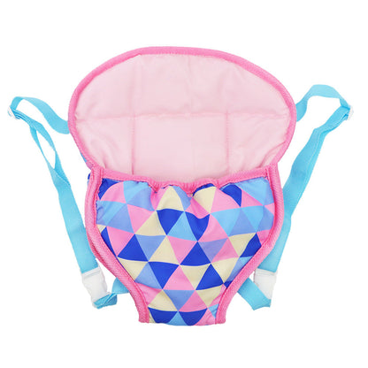 Niedlicher Babytrage-Rucksack für 16–20 Zoll Reborn-Puppen