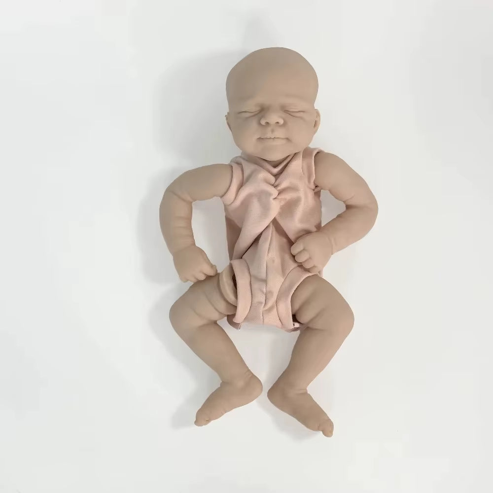 19 Zoll Geschlossene Augen Pascale Unvollendeter Kit Reborn