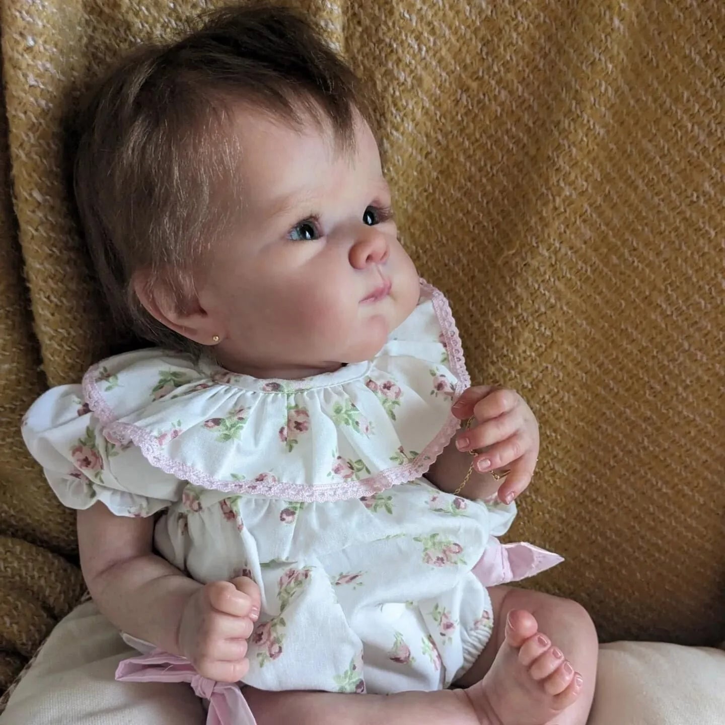 18 Zoll May Augen auf weibliche Reborn puppen Mädchen-Bettie
