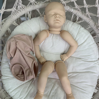 20 Zoll Avelee Geschlossene Augen DIY leer Reborn Baby Kit