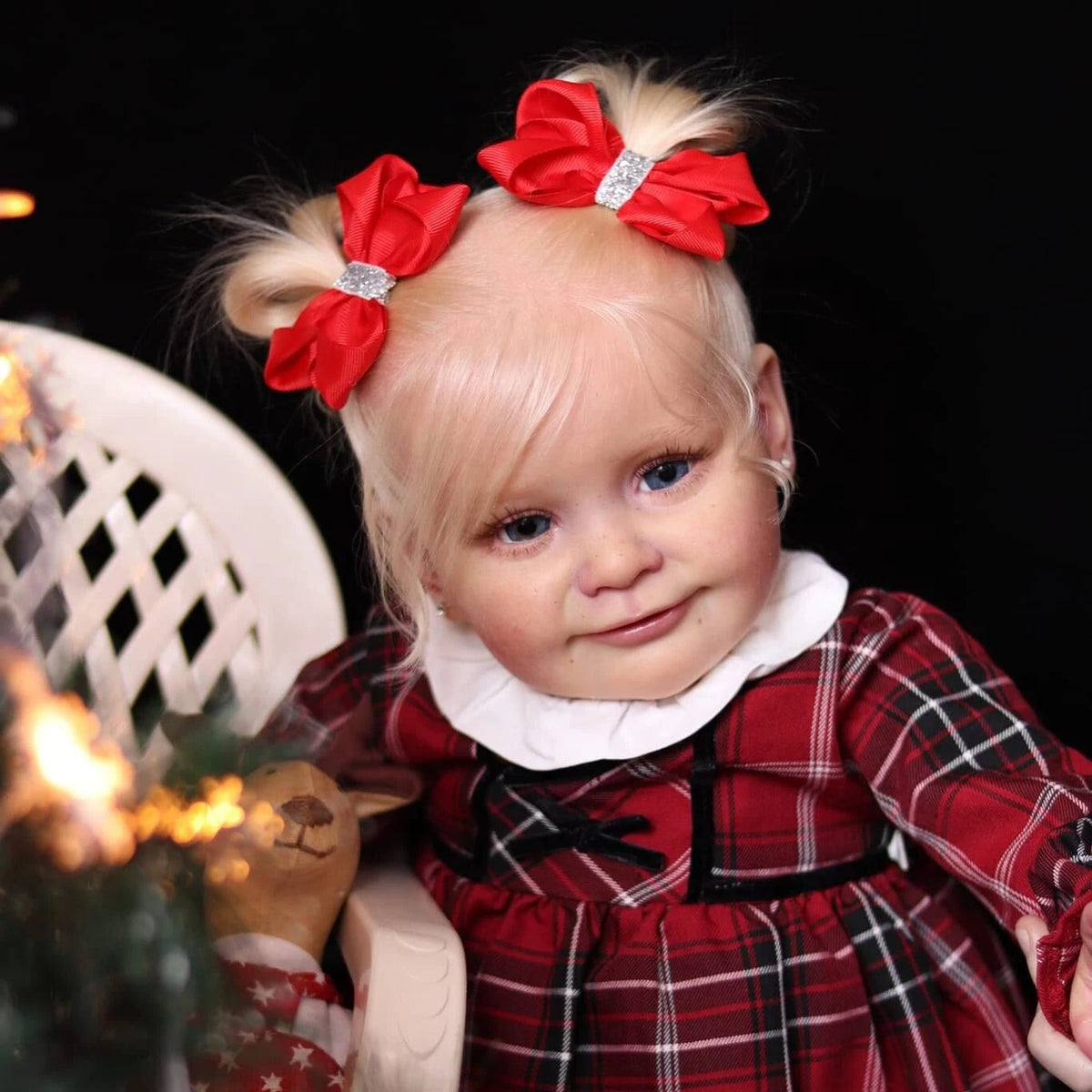 Realistische 24 Zoll Maria Reborn Puppe mit blonden Haaren-Zoe