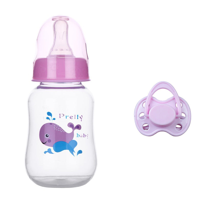Reborn Babypuppen Babyflasche Magnetischer Schnuller Zweiteiliges Set für Reborn-Puppen von 40–60 cm