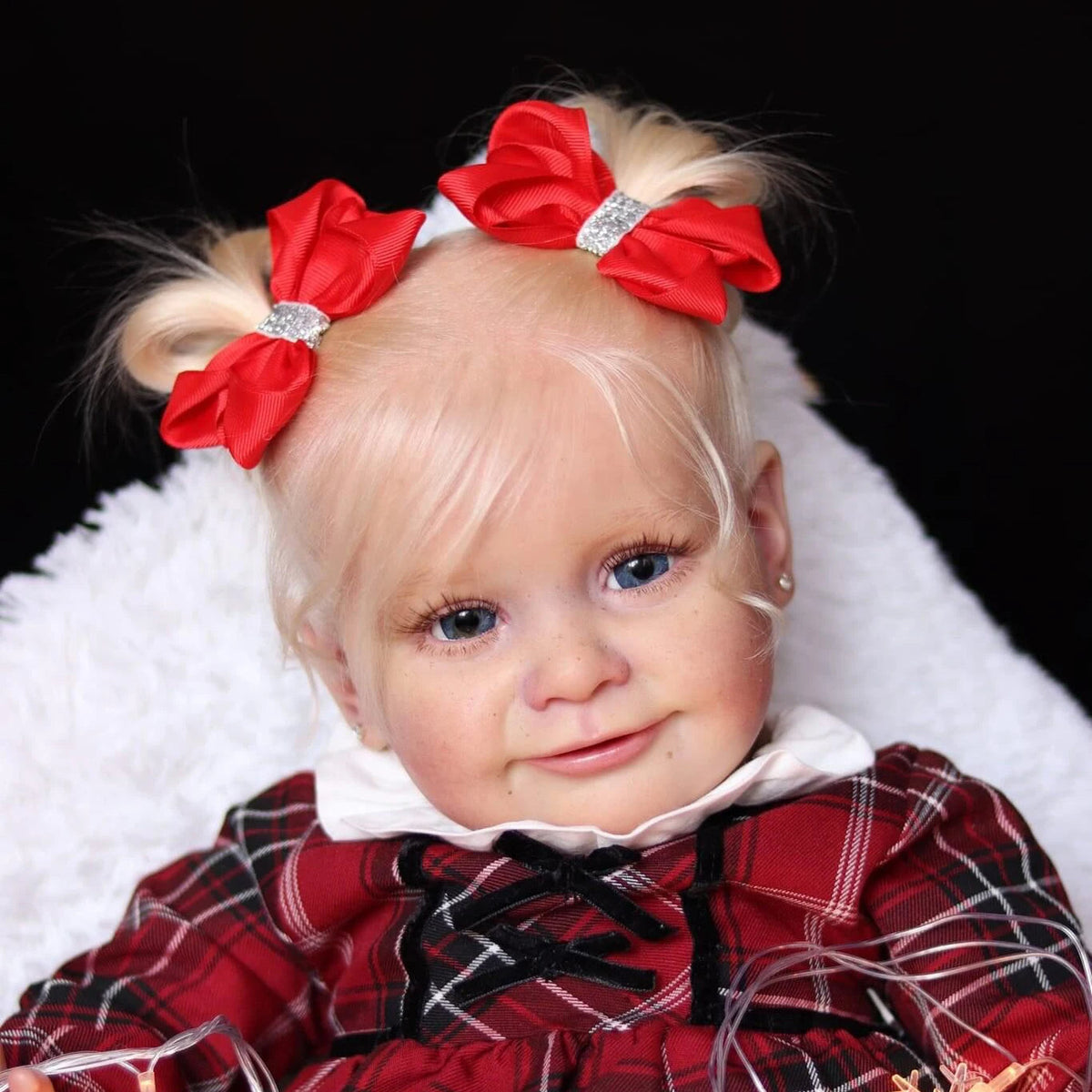 Realistische 24 Zoll Maria Reborn Puppe mit blonden Haaren-Zoe