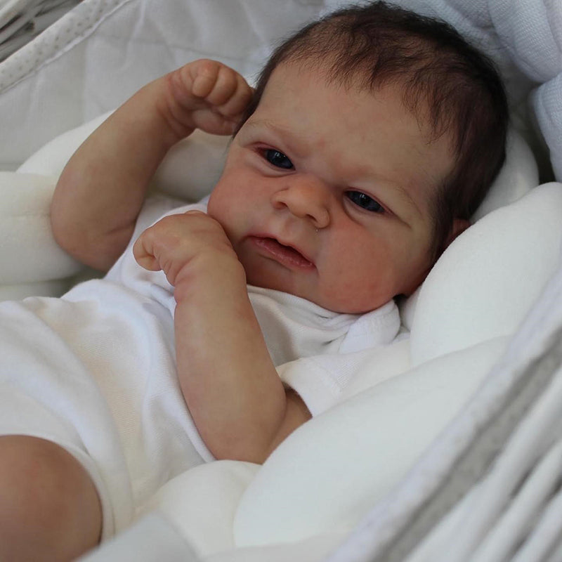 19 Zoll Öffne deine Augen Hilda Reborn Baby Junge