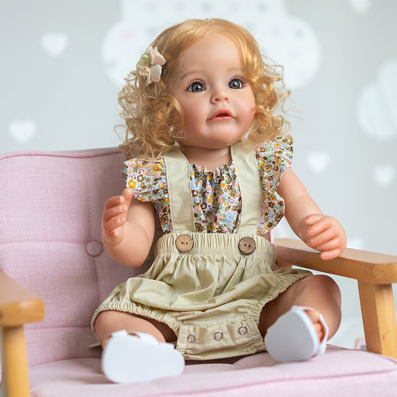 23 Zoll lebensechte süße Abigail Reborn Puppe Mädchen - Suesue
