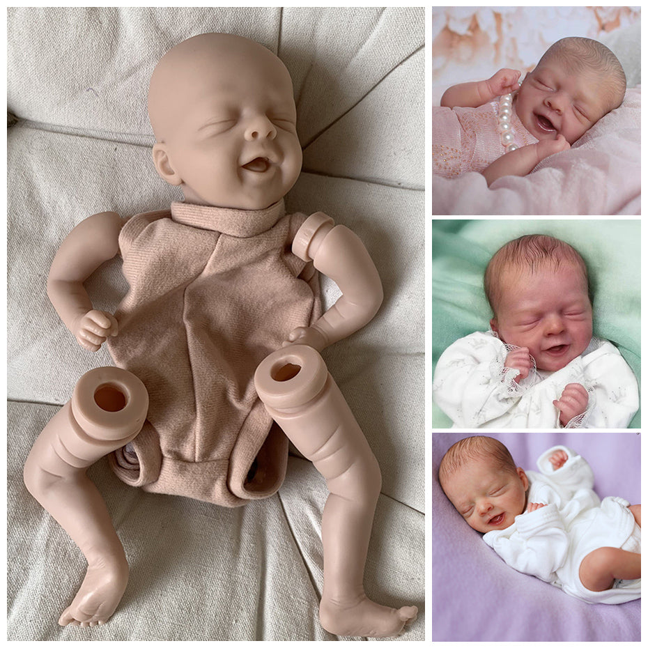 11 Zoll Salia Schließen Sie die Augen DIY Reborn Kit