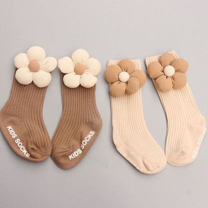 Süße Blume Baby Mütze und Socken 2-teiliges Set