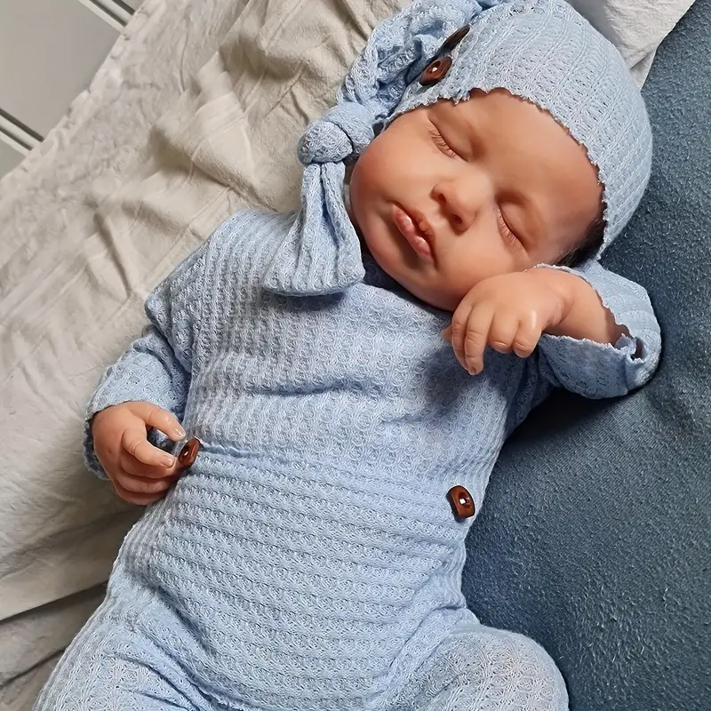 20 Zoll realistische Yedda Geschlossene Augen Reborn Puppen Mädchen