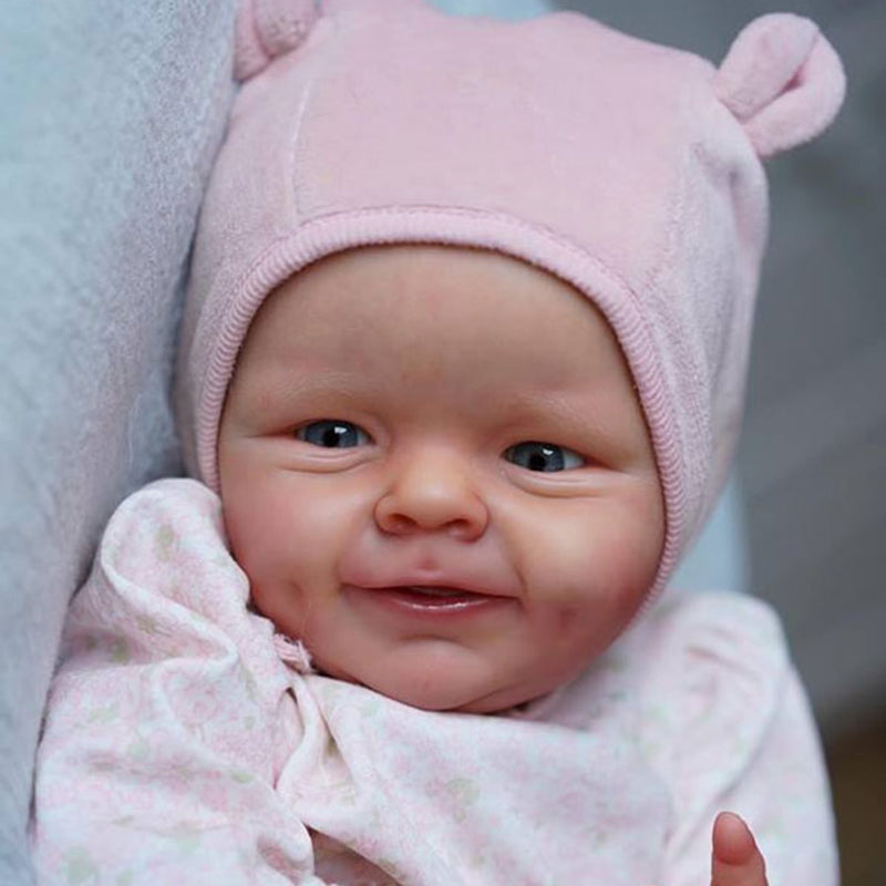 21 Zoll süße Shaya DIY Leeres unbemaltes Reborn Puppe Kit