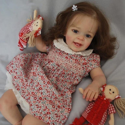 24 Zoll realistische Judy Reborn Puppen Mädchen-Yannik