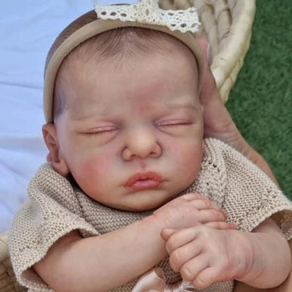 19 Zoll May Geschlossene Augen Rebornpuppen-Romy