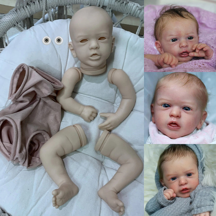 20 Zoll unlackierter Aleyna Reborn-Puppen kit