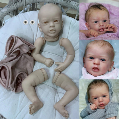 20 Zoll unlackierter Aleyna Reborn-Puppen kit