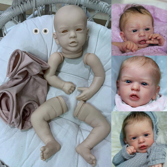 20 Zoll unlackierter Aleyna Reborn-Puppen kit
