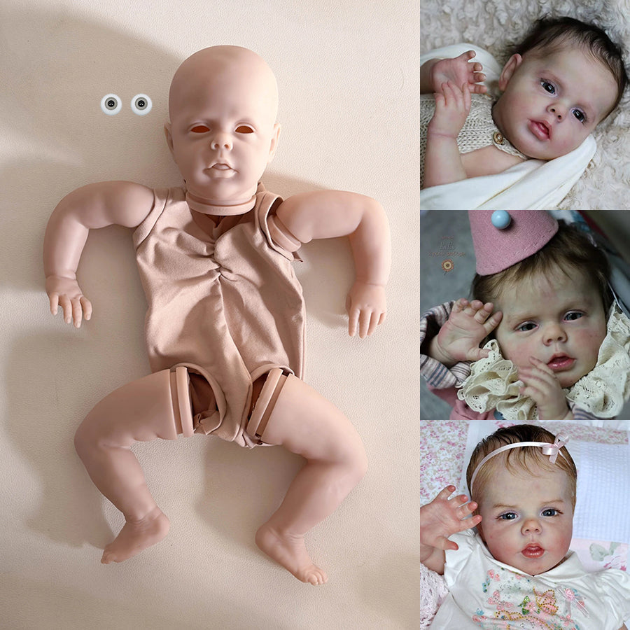22 Zoll unlackierter Sherry Reborn Puppen Kit