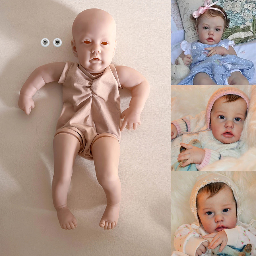 22 Zoll unlackierter Penny Reborn Puppen Kit