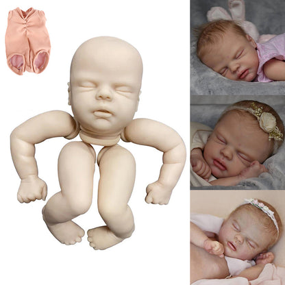 20 Zoll Geschlossene Augen Reborn Kiara unbemaltes Puppen kit
