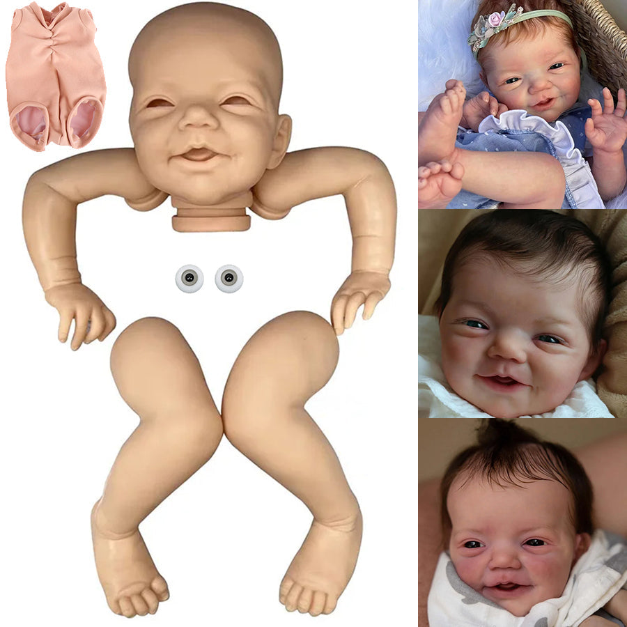 20 Zoll unbemalter Charlie Lächeln Reborn Puppen Kit