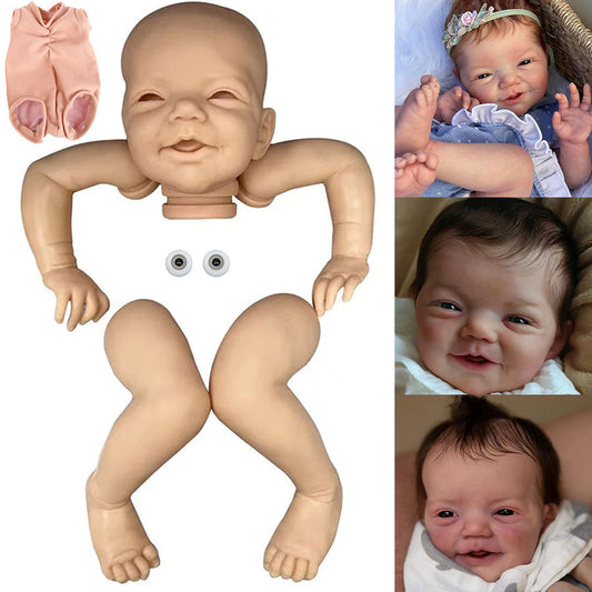 20 Zoll unbemalter Charlie Lächeln Reborn Puppen Kit