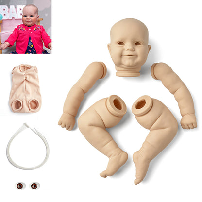 24 Zoll Maddie DIY Blank Unlackierte Offene Augen Reborn Puppe Kit