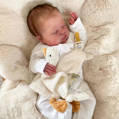 19 Zoll realistische Elroy Reborn Puppe mit geschlossenen Augen