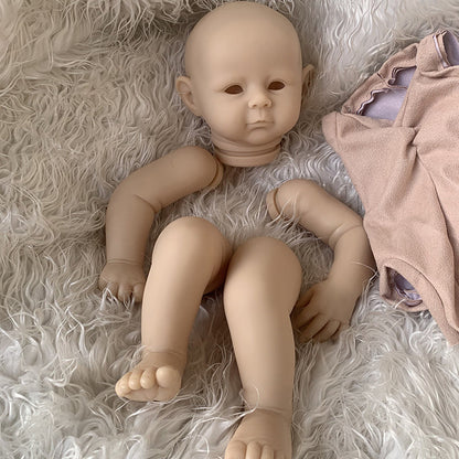 22 Zoll Archie unbemaltes Reborn Puppe Kit mit offenen Augen
